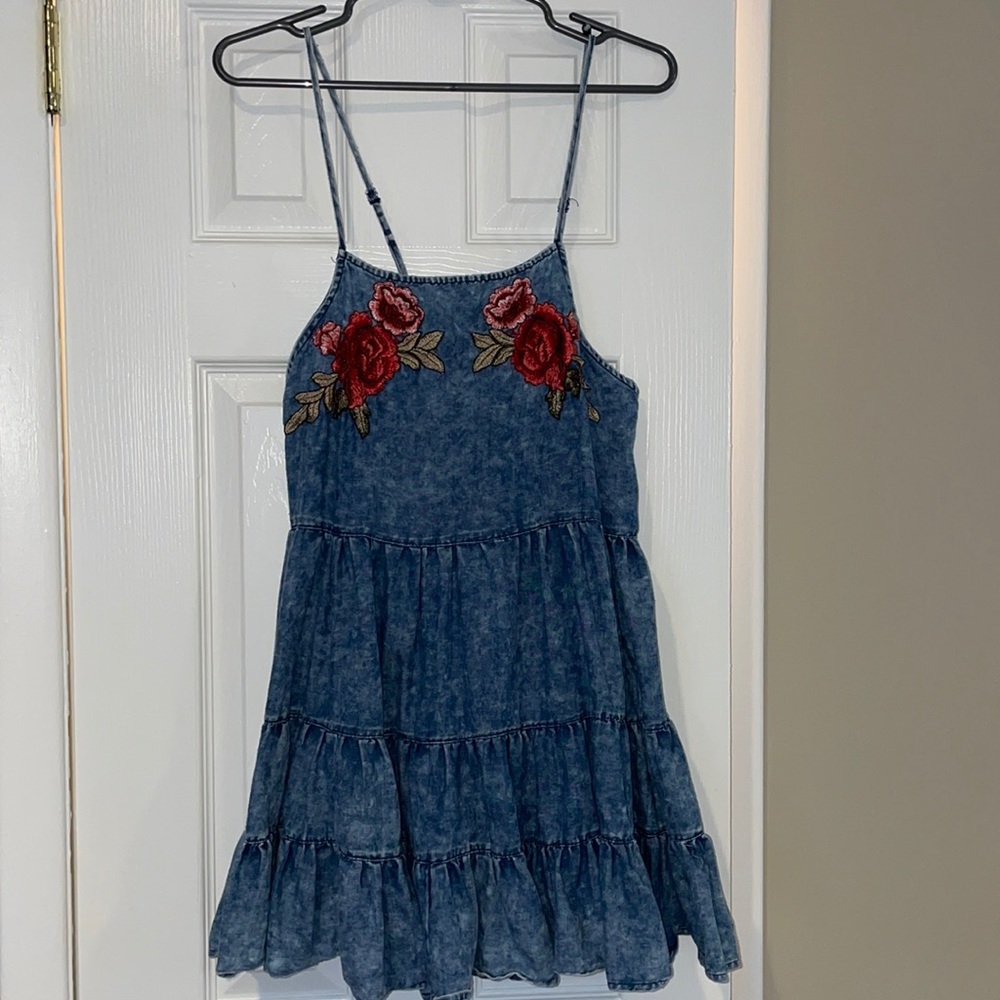 A.Peach Dress (Size M)